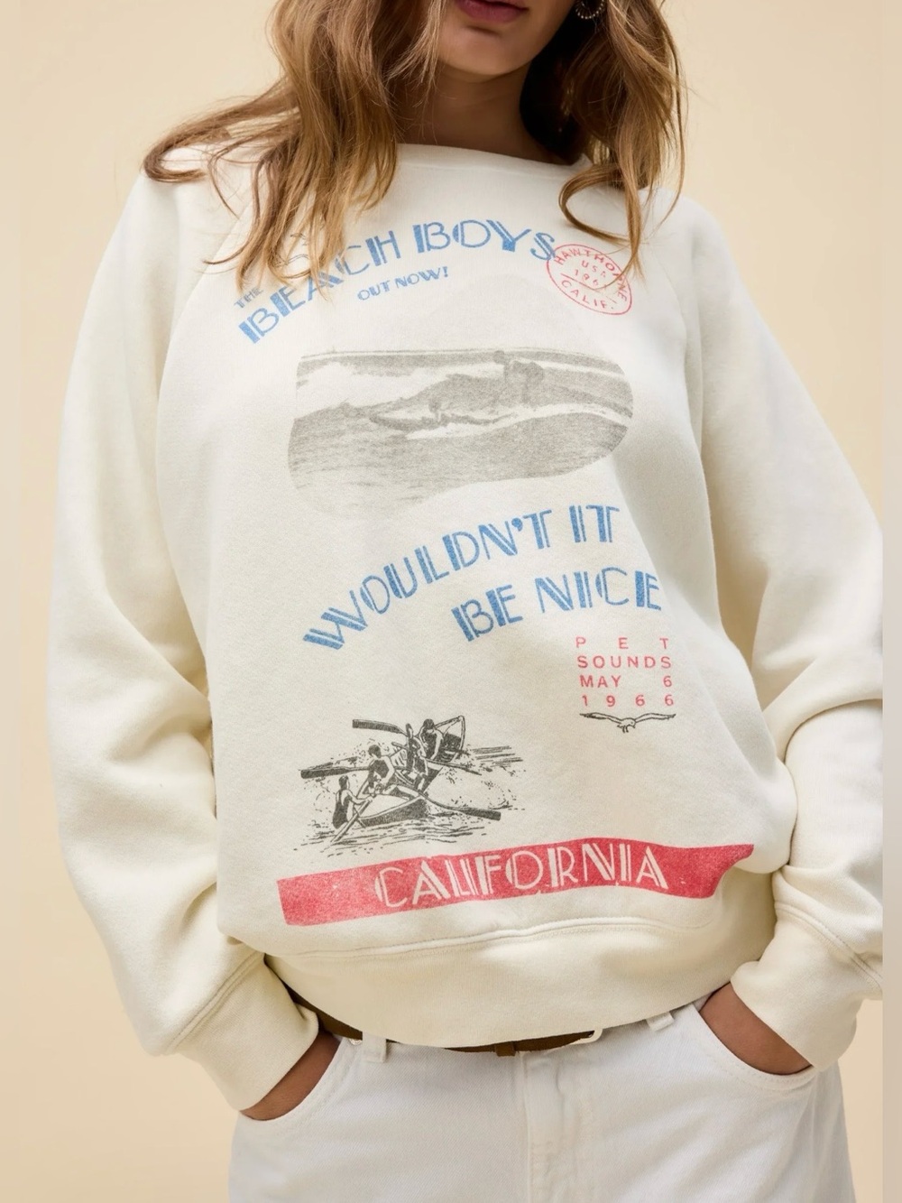 DAYDREAMER BEACH BOYS WOULDN'T IT BE NICE RAGLAN